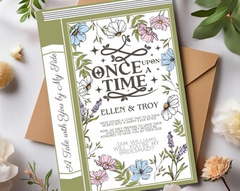 Fantasy Bridesmaid Proposal Book, Royal Couple Theme, Fairytale Maid of Honor, Dreamy Wedding Party Proposal, Magical Bridal Party Invite