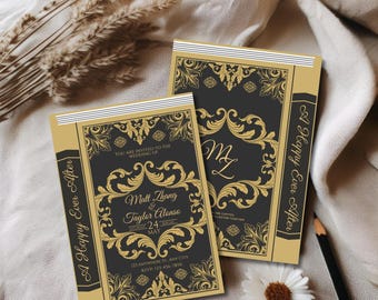 Invito a nozze da sogno, cancelleria per matrimonio Enchanted Garden, biglietto stravagante Once Upon a Time, invito a nozze fantasy da favola
