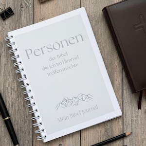 Notizbuch A5 I Notizen I Schreibheft I Himmel I Kinder I Geschichten I Erzählungen I Geschenk I Stille Zeit Buch I Personen der Bibel