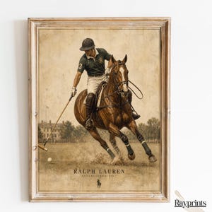 Vintage Ralph Lauren Horse - Etsy