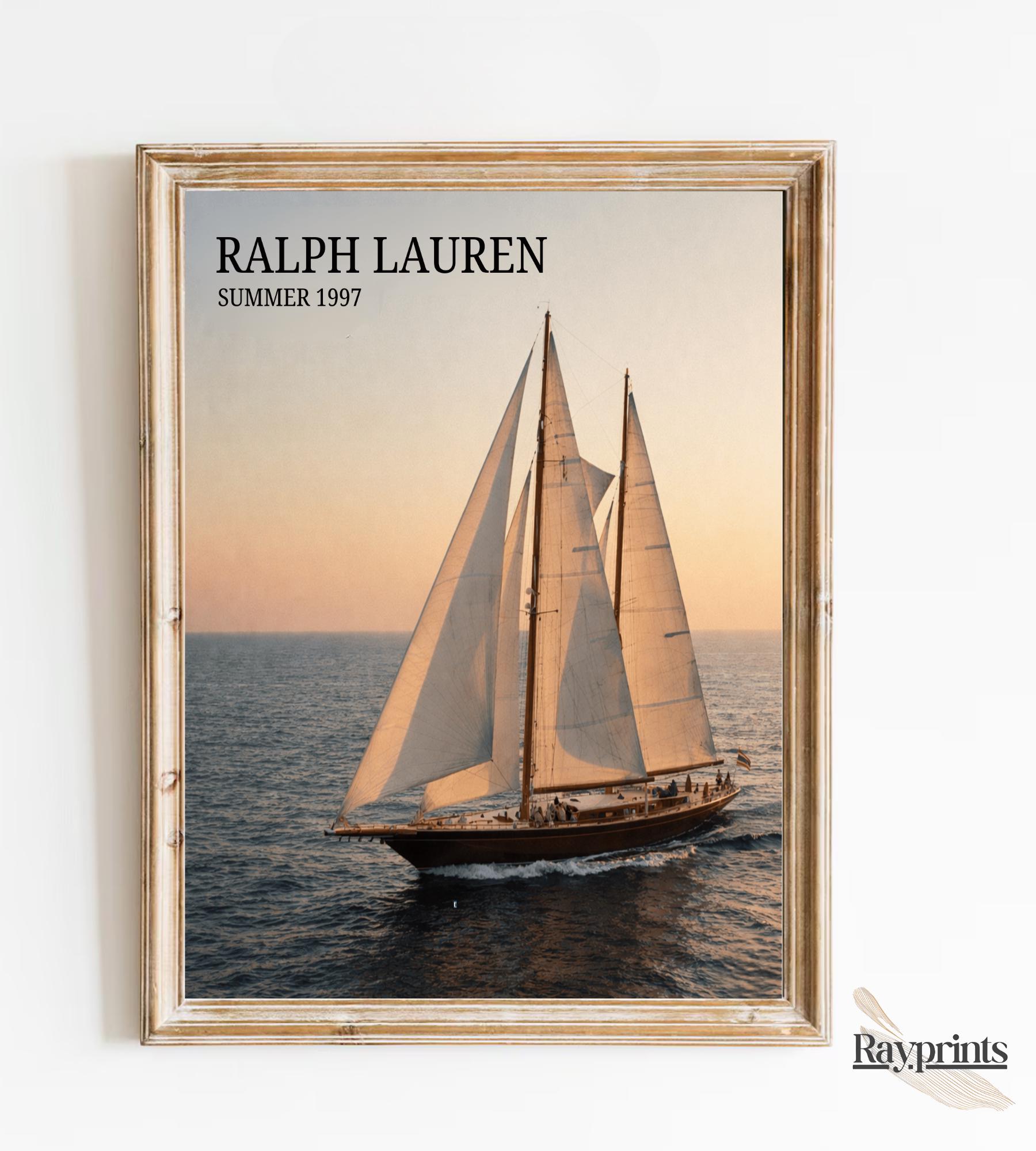 Ralph Lauren Poster Horizontal - Etsy