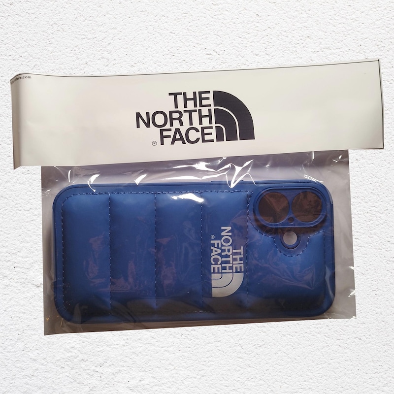 The north face puffer green phone case for iphone etsy