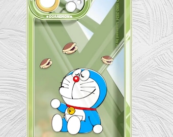 Doraemon - Clear Green Matcha Case for Apple iPhone 15 Pro - New