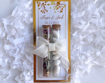 Wedding Almond Candy Favors, Tea Favors For Wedding Guests, Edible Wedding Gift, Winter Wedding Favors, Bridal Shower Favors, Bridal Gift