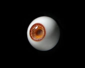 NEW 10mm bjd eyes "Mars", Bjd eyes, Doll eyes, Orange eyes, Handmade eyes, Resin eyes, Realistic eyes, Fantasy eyes