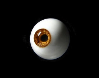 NEU 12mm KLEINE Iris BJD Augen, "Cinnamon" , Bjd Augen, Puppenaugen, braune Augen, Urethan-Augen, Harzaugen, Fantasy-Augen, Realistische Augen."