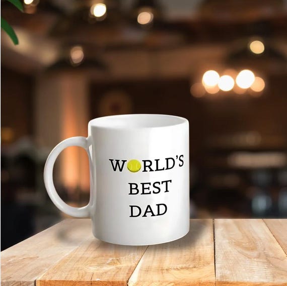 Mug Personnalisé GREATEST DAD – Champion Du Monde De Tennis De Table, Cadeau Papa
