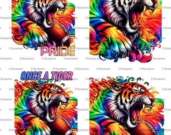 Once a Tiger,Tiger Pride, 4 PNG files