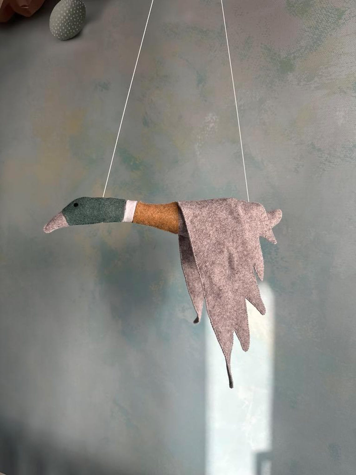 Hanging Goose Wall Decor – Nursery Wall Decoration | Adorable Baby Room ...