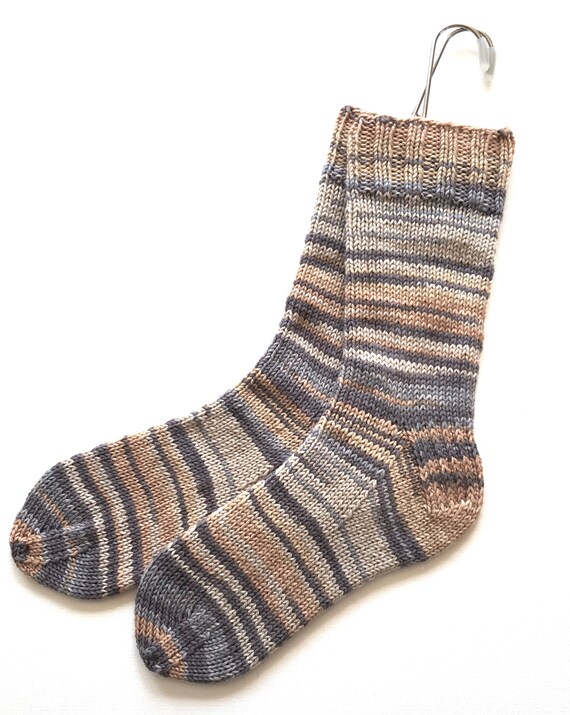 Handknit Socks For Women Girls Merino And Silk Blend Etsy