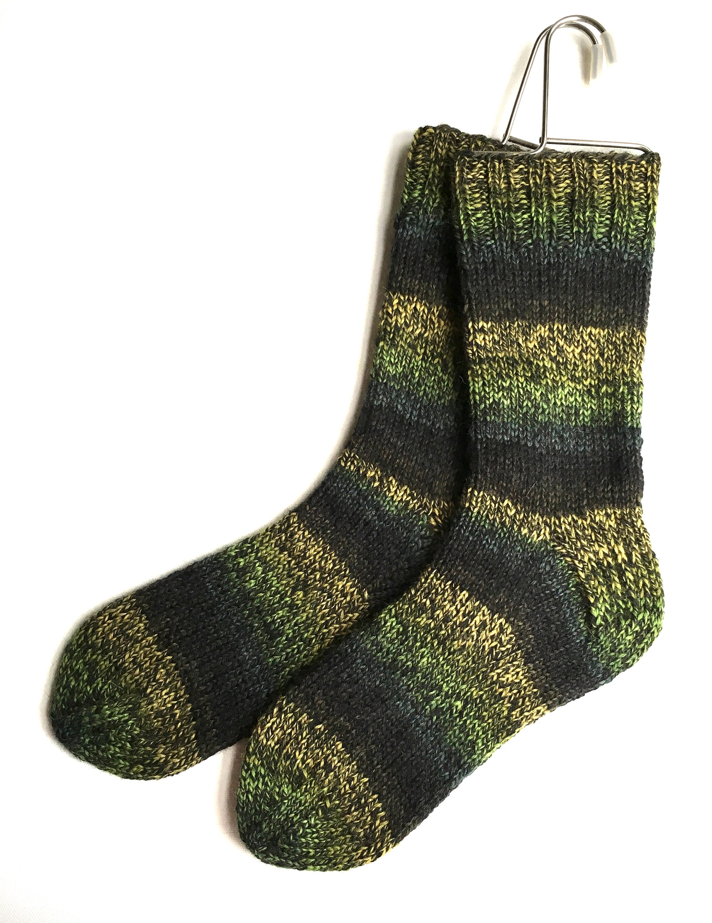 Handknit Socks For Women And Girls Ladies Socks Knit Socks Etsy