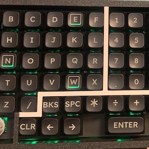 DCS AH64 Dual Purpose Keyboard