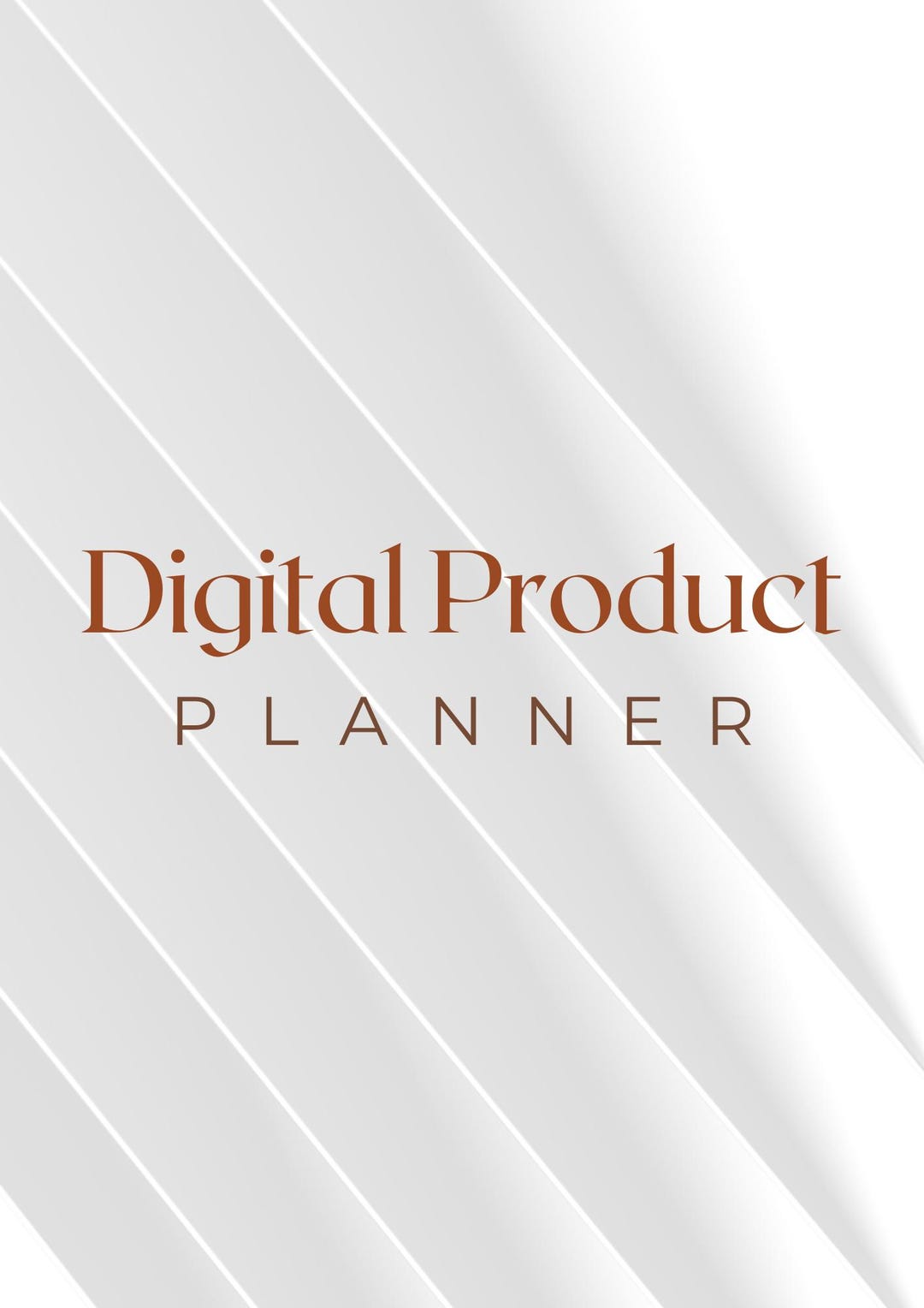 DIGITAL PRODUCT PLANNER - Etsy