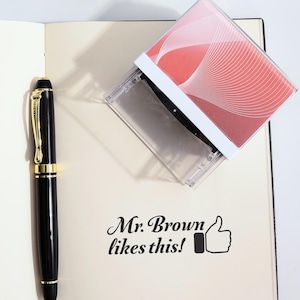 Self Inking Stamps,Personalized Square Stamps,Custom Teacher&#39;s Comment Stamp,Educational Supplies,Gift Idea forTeachers,Back to School Gifts