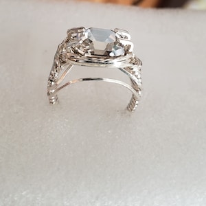 Crystal Prong Ring