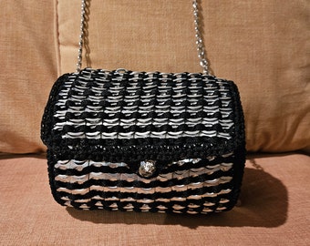 Upcycled Tab Purse Barrel Style