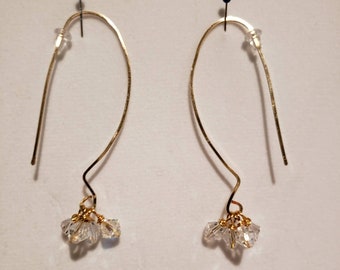 Minimalist threader earrings