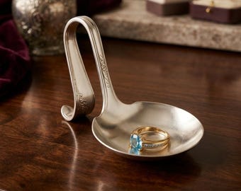 Vintage Silverware Ring Dish