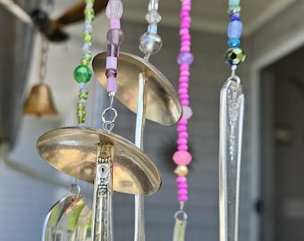 Wind Chime with Beaded Accents