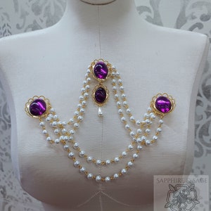 &quot;WÄHLEN SIE IHRE FARBE: &quot;&quot;Bice&quot;&quot; Renaissance Mieder Schmuck, mittelalterlicher Elizabethan Tudor Mieder Schmuck, für Faire Halloween Hochzeitskleid Kleid.&quot;