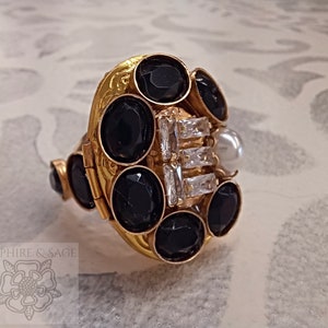 PICK YOUR COLOR: Queen Elizabeth I Tudor Portrait Reproduction Locket Finger Ring, Renaissance, Medieval, Sca Cosplay Ren Faire Dress