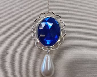PICK YOUR COLOR: &quot;Diana&quot; Replication Renaissance Brooch Pin Medieval Victorian Elizabethan Tudor Faire Bodice Dress Gown