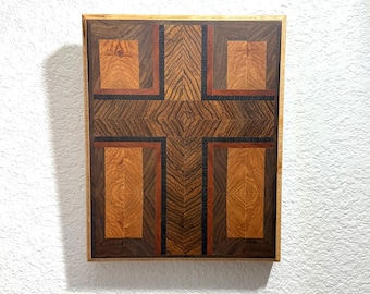 Hardwood (Zebrawood) Cross