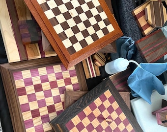 Custom Wooden Chess Board