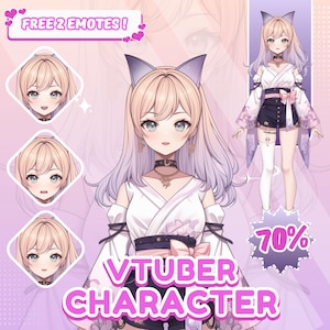 Custom Live2d Vtuber-commissie | Live2d Model Commission, Pngtuber, Vtuber-middelen, Anime, Anime Art, Aangepast Vtuber-model voor commercieel gebruik