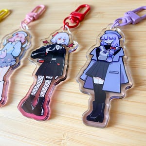 Touhou Project Fashion Keychain