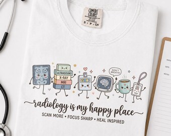 Radiology Shirt for Rad Tech, Xray Tech Tee for Radiology Tech and Radiology Department
