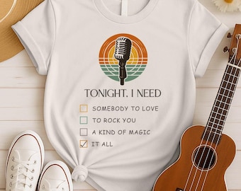 Vintage Rock Band t shirts – Song Lyric Tshirt for Classic Rock Gifts and Music Teacher Gift