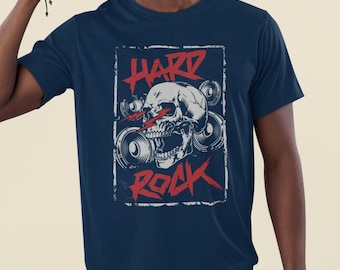 Hard Rock Heavy Metal Band Shirt – Gift for Punk Fans, Metalheads and Drummers