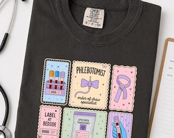 Phlebotomy Shirt for Phlebotomist, Funny Medical Shirt for Health Care Worker, Phlebotomist Gift