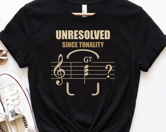 Music Theory Shirt – Gifts for Jazz Lovers, Band Directors & Classical Music Lover