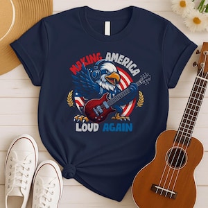 Guitarist Gift, Musician Gift, Gift for Musician, Electric Guitar Tshirt, Music Lover, Classic Rock, American Rock Band Shirt, Rock Fan Gift