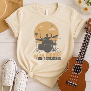 Rockstar Shirt, Rock and Roll Shirt, Rock Music Shirt, Vintage Rock Tee, Classic Rock Shirt, Music Lover Shirt, Rock Band Shirt Gift