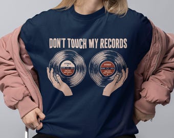 Vinyl Record Dark Humor Shirt – Gift for Record Collectors, Players & Audiophiles