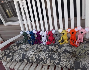 Hand Knitted -Plush Mice