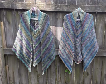 Hand Knitted - Adult Shawl