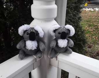 Hand Knitted  Plush Koalas