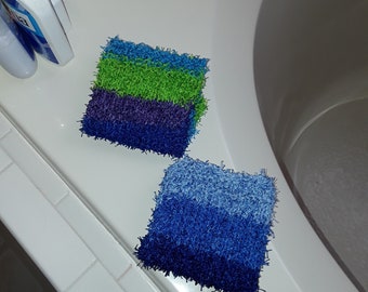 Hand Knitted - Scrbby Washcloths or Dishcloths