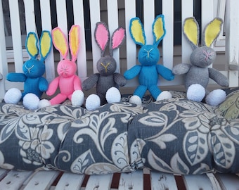 Hand Knitted - Plush Rabbits