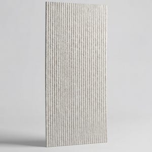 DUNES Stone Touch Flex FLR 02 | Flexibel väggpanel i mineralsten | 120x60cm | 5 mm djup textur | Lätt och vattentät | Övermålningsbar vit bild 5
