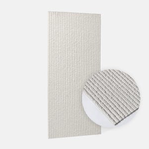 DUNES Stone Touch Flex FLR 02 | Flexibel väggpanel i mineralsten | 120x60cm | 5 mm djup textur | Lätt och vattentät | Övermålningsbar vit bild 14