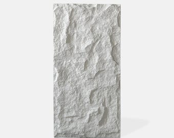 Ljus stenväggpanel 3D 60x120cm | 0,72m2 polyuretan | MURSO Santero A2 STONE TOUCH | Modern stenväggpanel med steneffekt