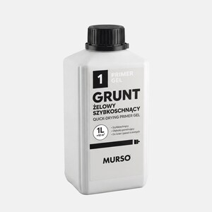 PRIMER GEL 1 | Schnelltrocknender Gelprimer | Tropffreie Formel | Tiefenwirksamer Wandgrundierer | Verbessert die Haftung | Weiß | 1 Liter