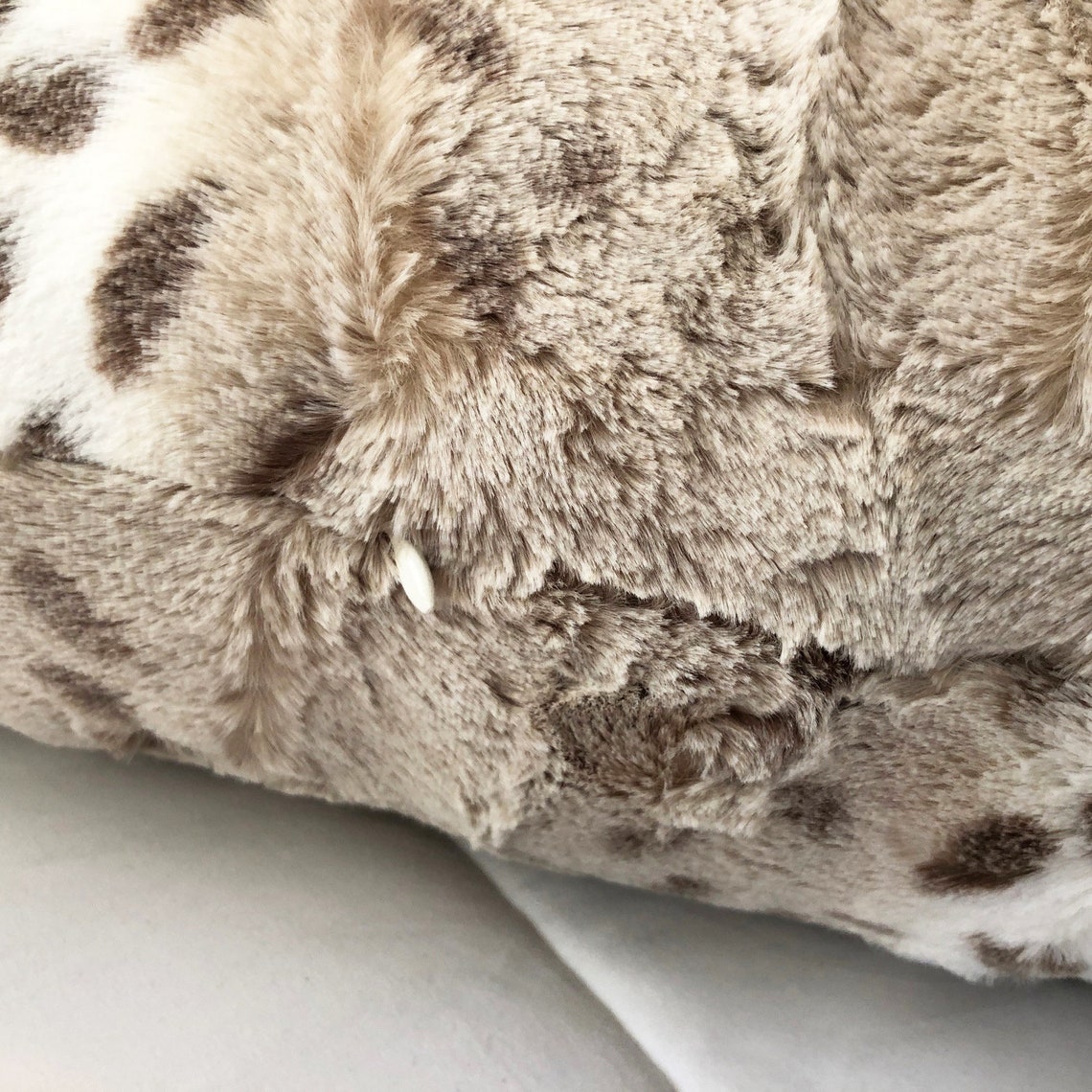 Body Pillow Cover Faux Fur Minky Pillow Cover 20x54 Arctic Etsy