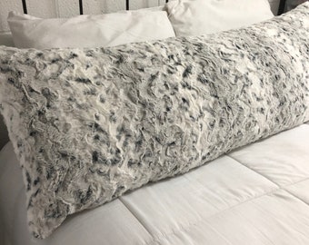 body pillow gray