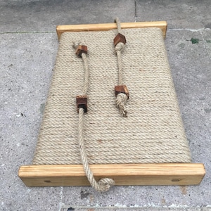 Purr-fectly Unique Wall-Mountable Cat Scratcher “Handcrafted Solid Pine Wood”